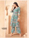 Stylish Premium Poplin Cotton Co-Ord Set Top & Pant (2 Piece Set)