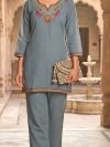BeautifulTrendy Touch Rayon Cord-Set Ready Made Set – Elegant 2 PCS