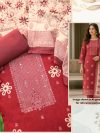 Premium Un stitched/ Dress Material Pure Cotton 3-Piece Suit Set