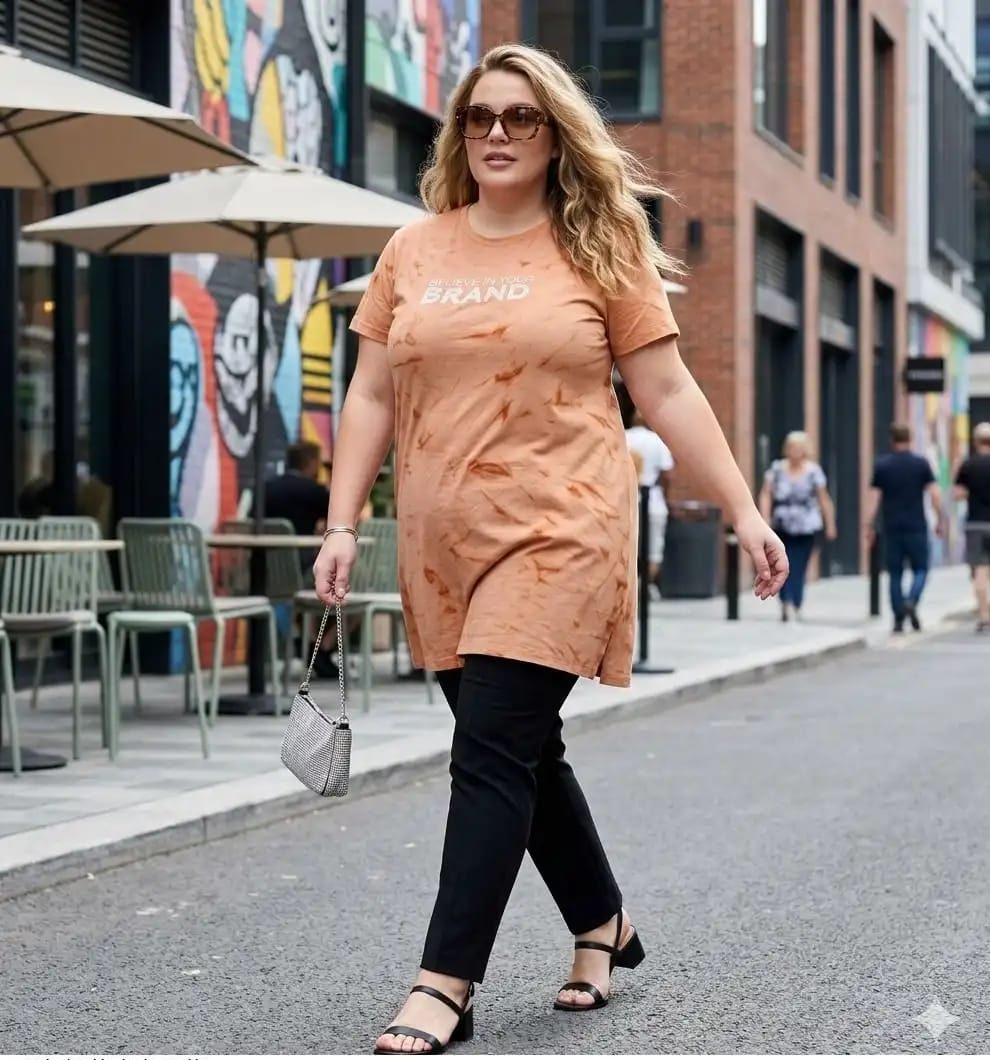 ๐ Hosiery Big Size Long T-Shirt (Available Size- 5xl) ๐