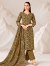 Premium Cotton Readymade 3-Piece Suit Set Size- 4XL